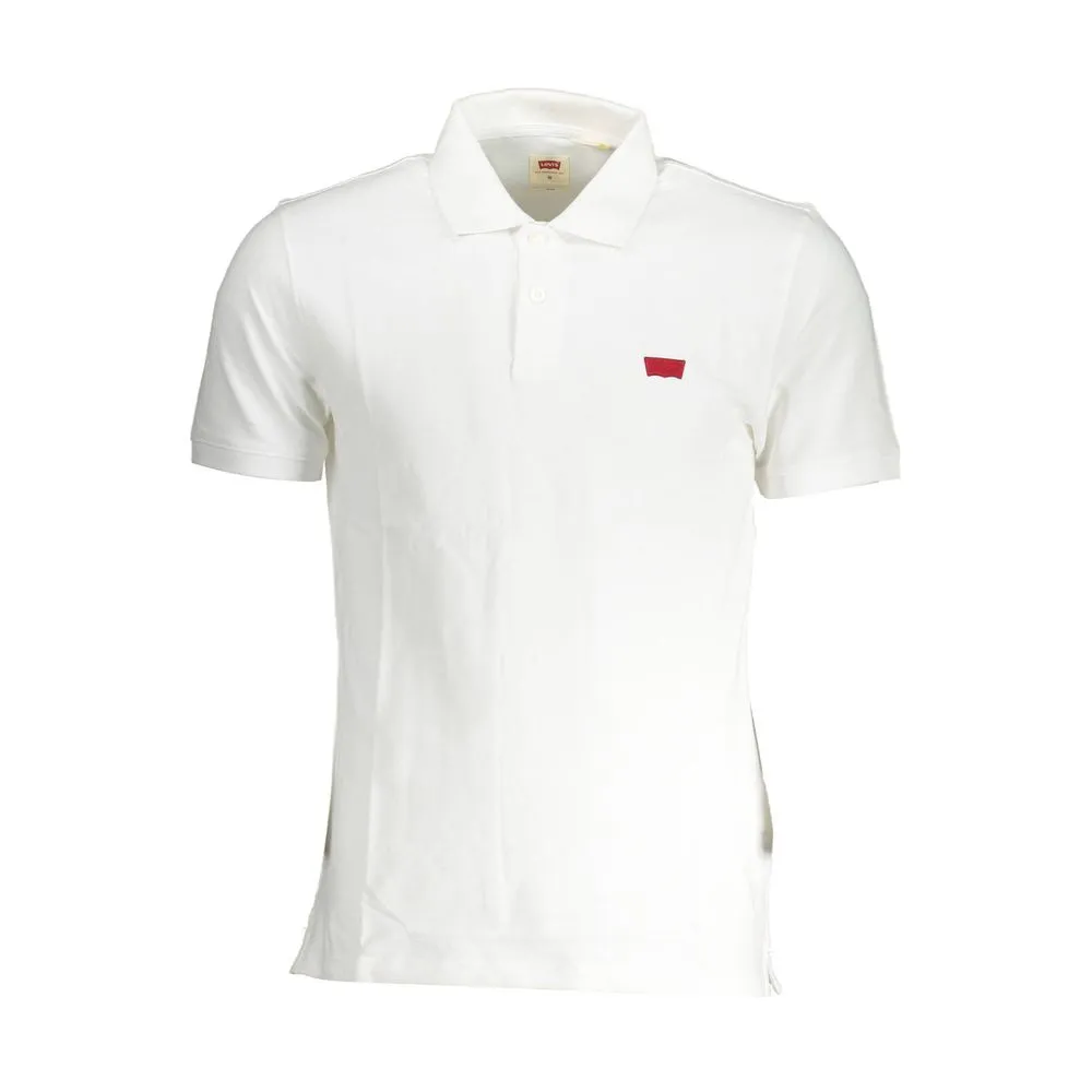 White Cotton Men Polo sold by Louxly