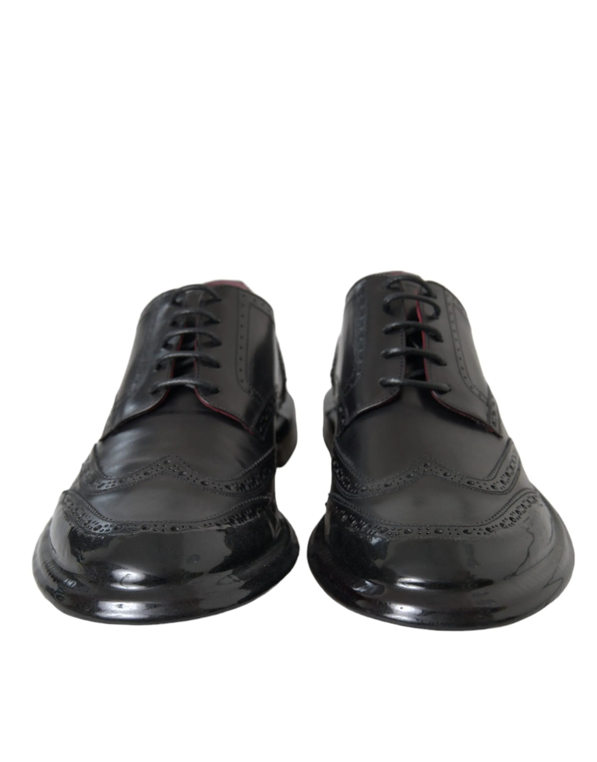Black Leather Oxford Wingtip Formal Men Shoes sold by Louxly product image thumbnail 2