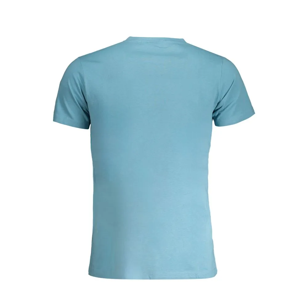 Light Blue Cotton T-Shirt sold by Louxly product image thumbnail 2