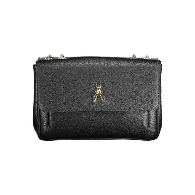 Black Leather Handbag sold by Louxly