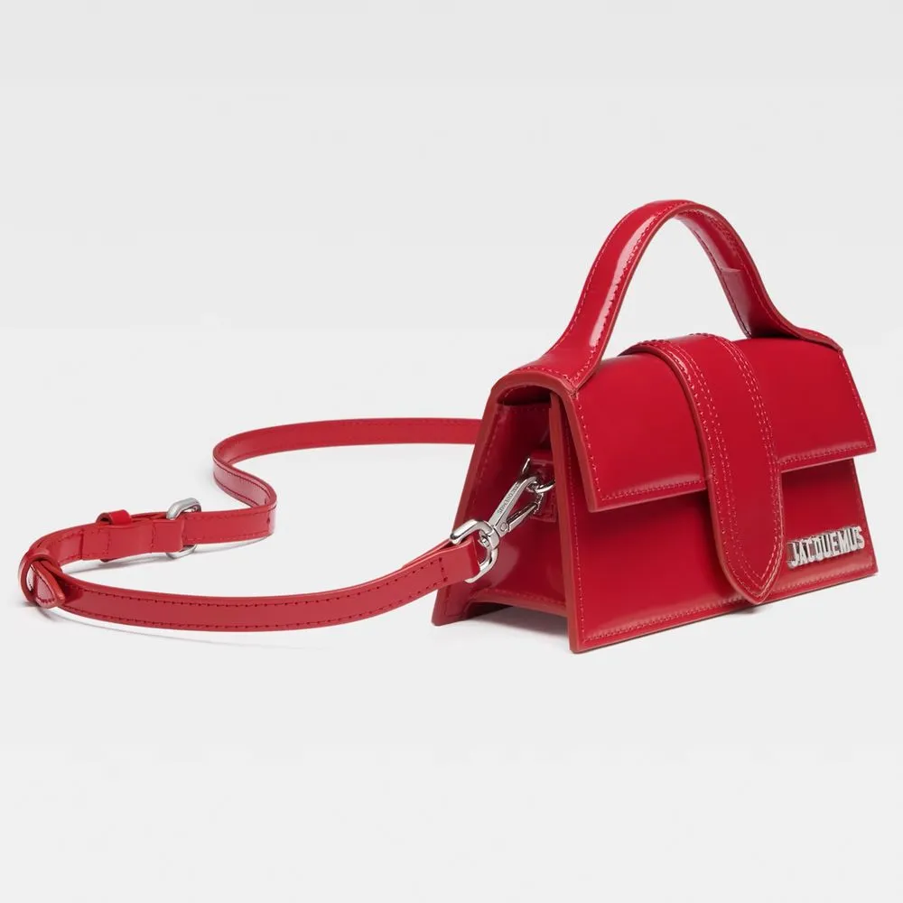 Red Leather Crossbody Bag sold by Louxly product image thumbnail 3