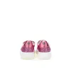 Fuchsia Leather Sneakers sold by Louxly