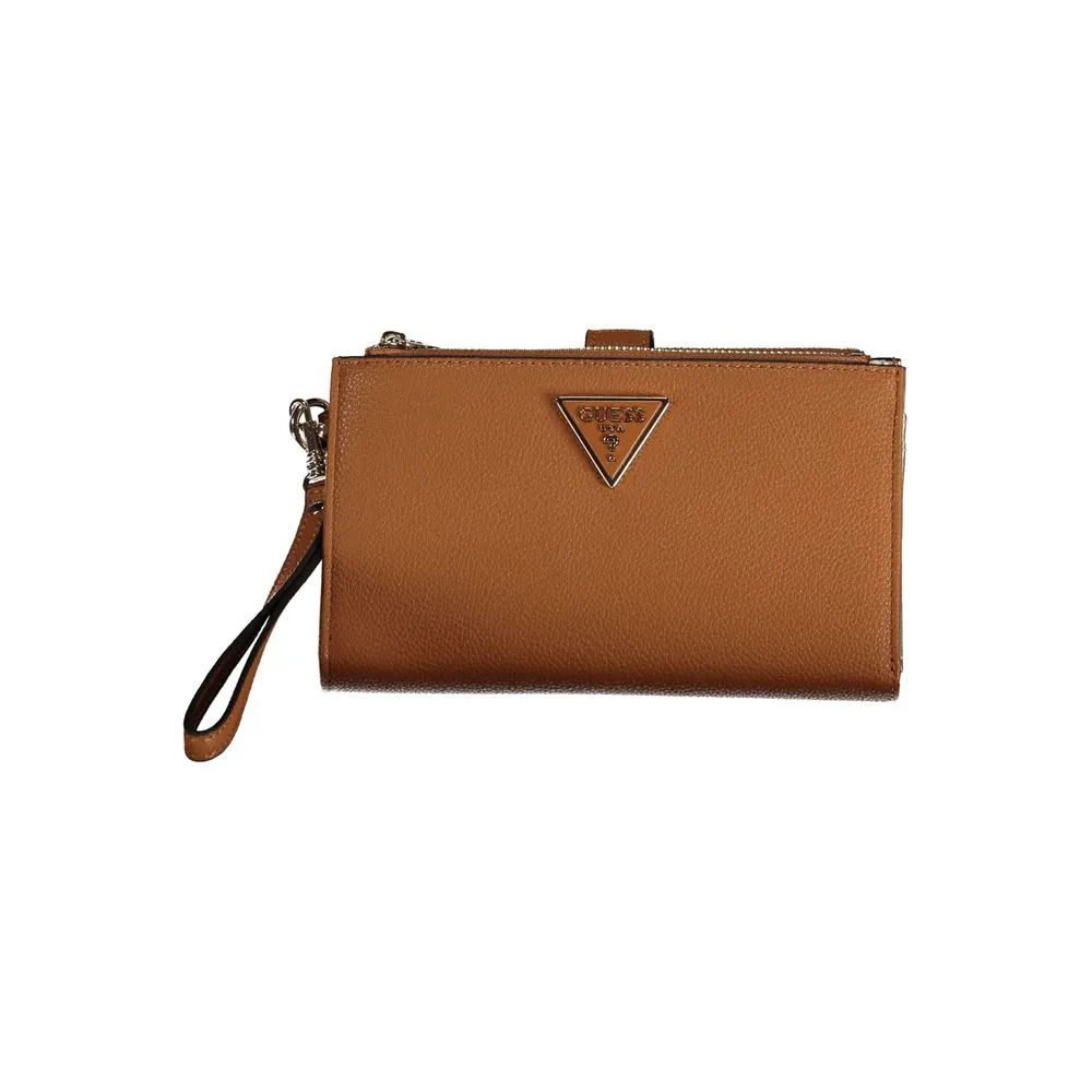 Beige Polyethylene Wallet sold by Louxly