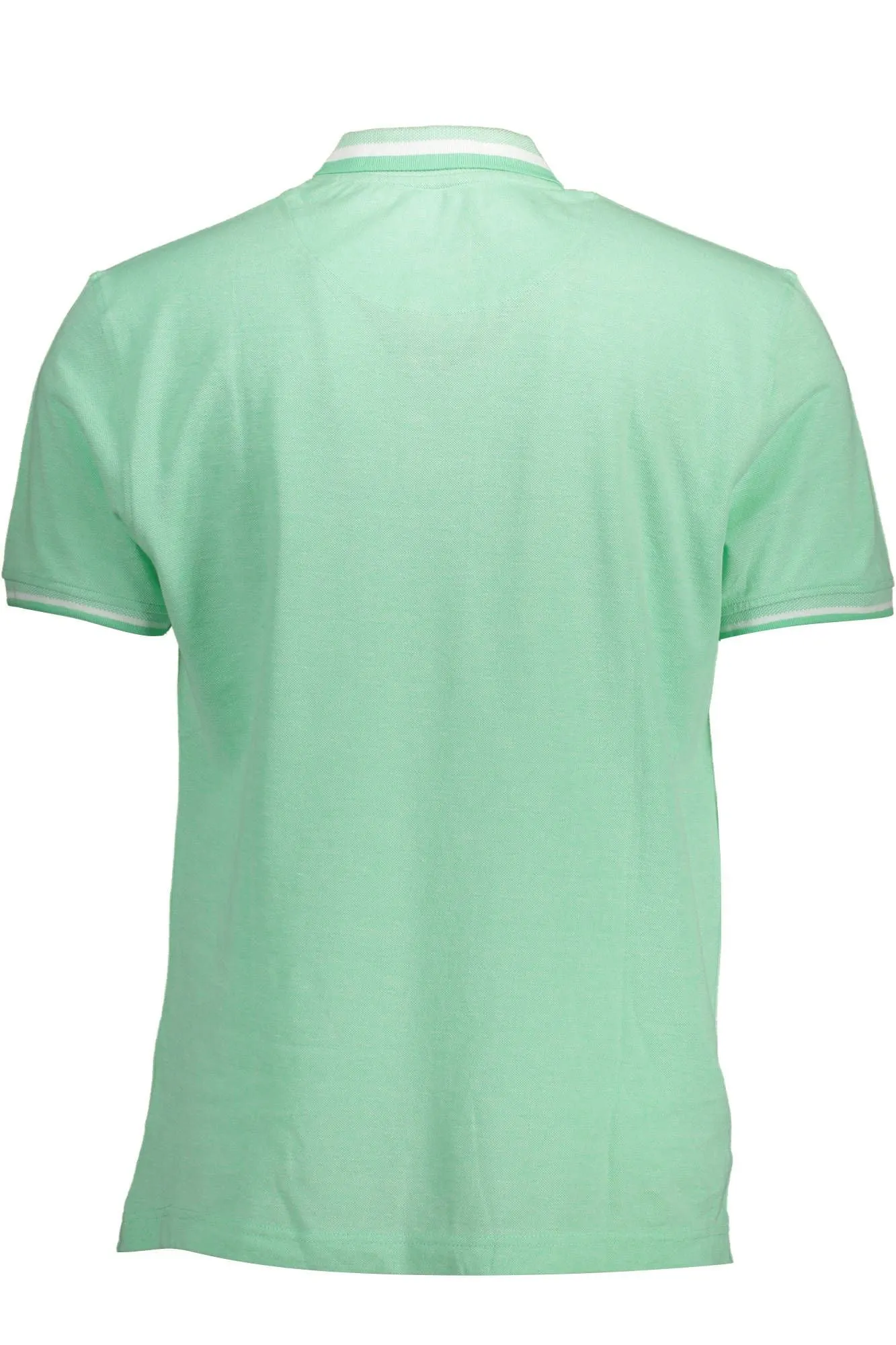 Green Cotton Men Polo Shirt sold by Louxly product image thumbnail 2