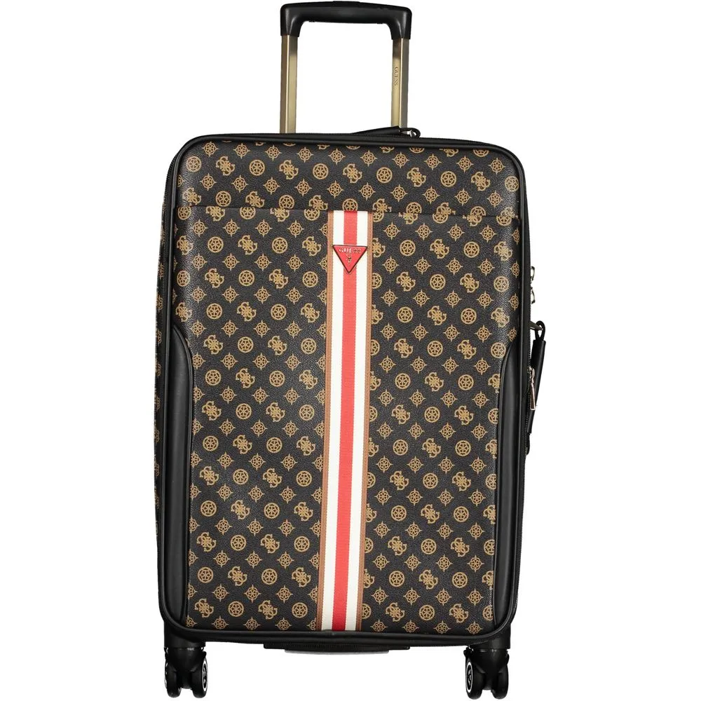 Brown Polyethylene Handbag sold by Louxly