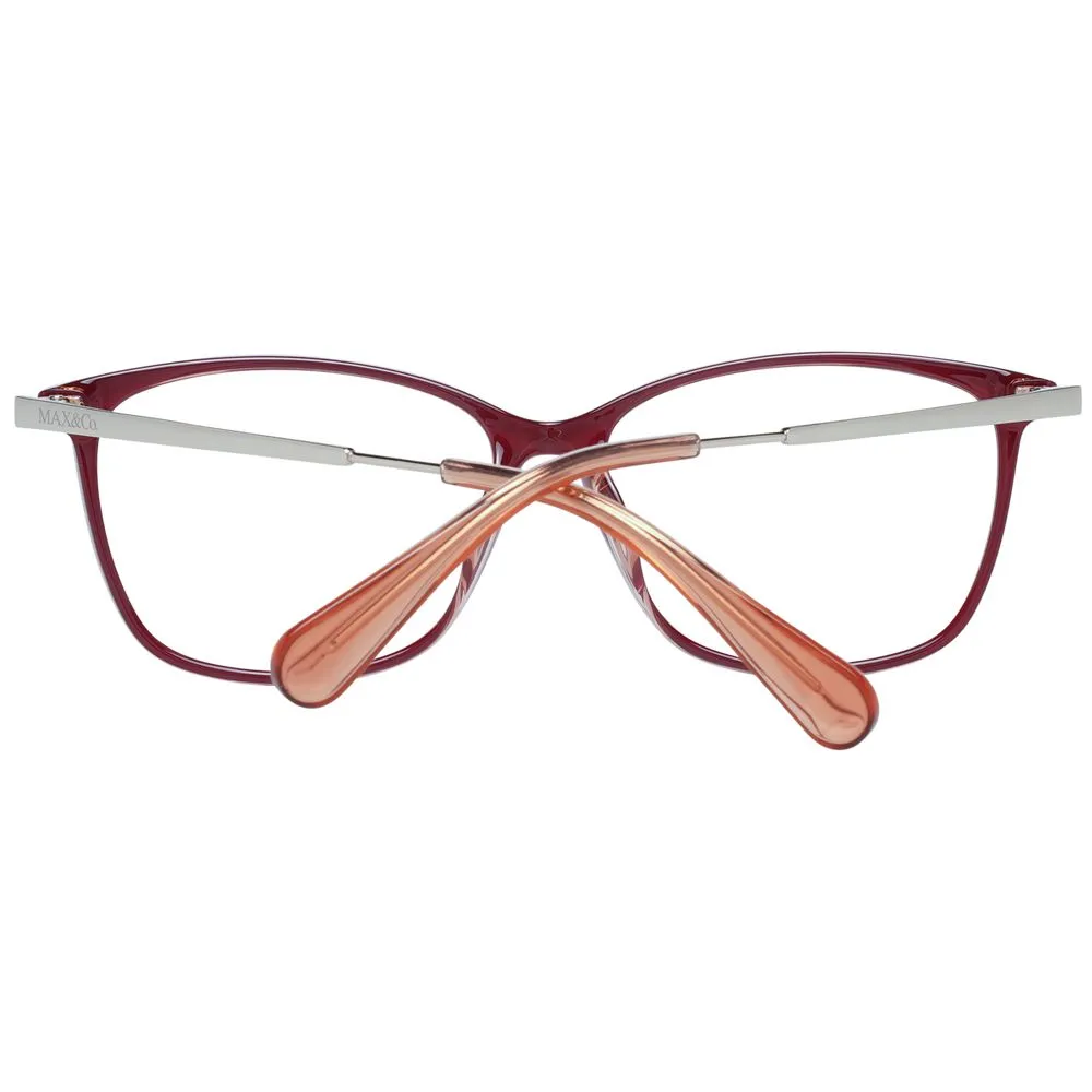 Burgundy Women Optical Frames sold by Louxly product image thumbnail 3