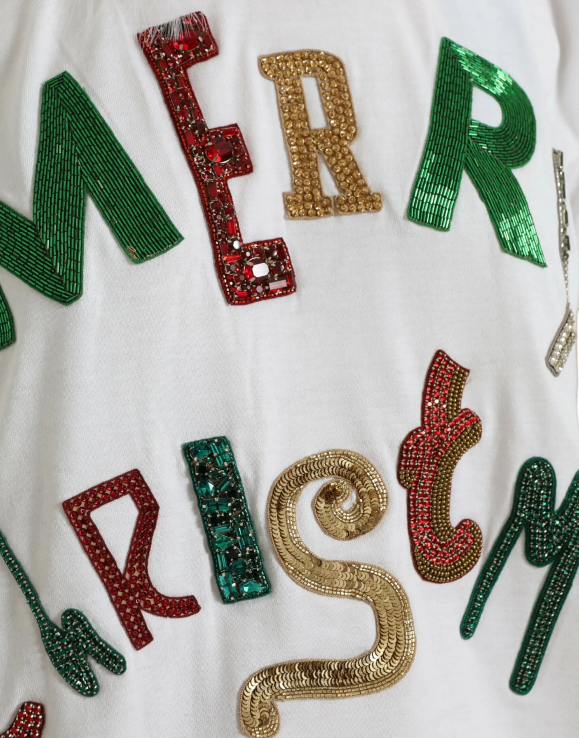 Elegant Sequined Cotton Tee sold by Louxly product image thumbnail 5