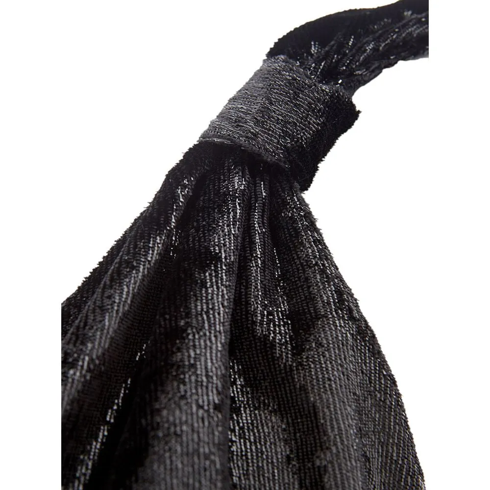 Elegant Polyester Black Dress sold by Louxly product image thumbnail 3