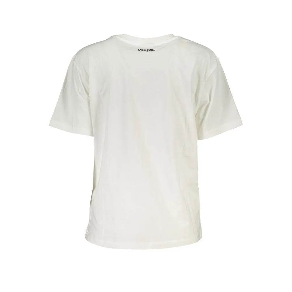 White Cotton Tops & T-Shirt sold by Louxly product image thumbnail 2