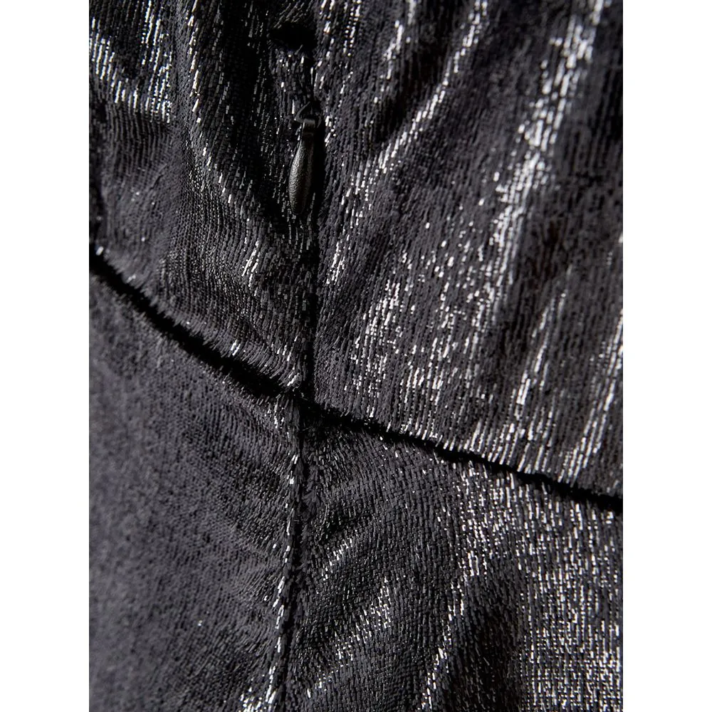 Elegant Polyester Black Dress sold by Louxly product image thumbnail 5