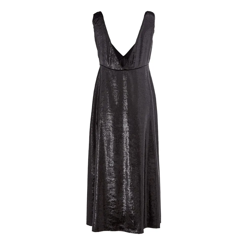 Elegant Polyester Black Dress sold by Louxly product image thumbnail 2