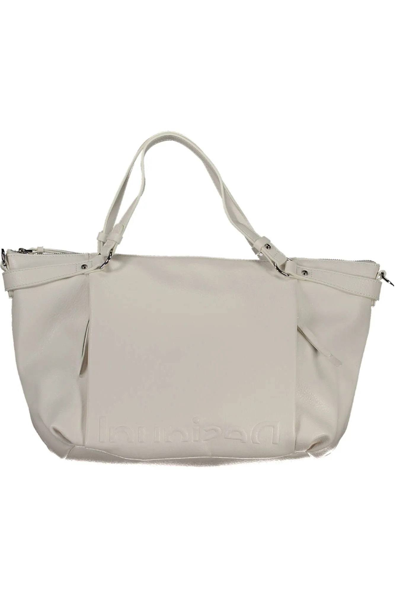 Chic White Multi-Strap Handbag Delight sold by Louxly