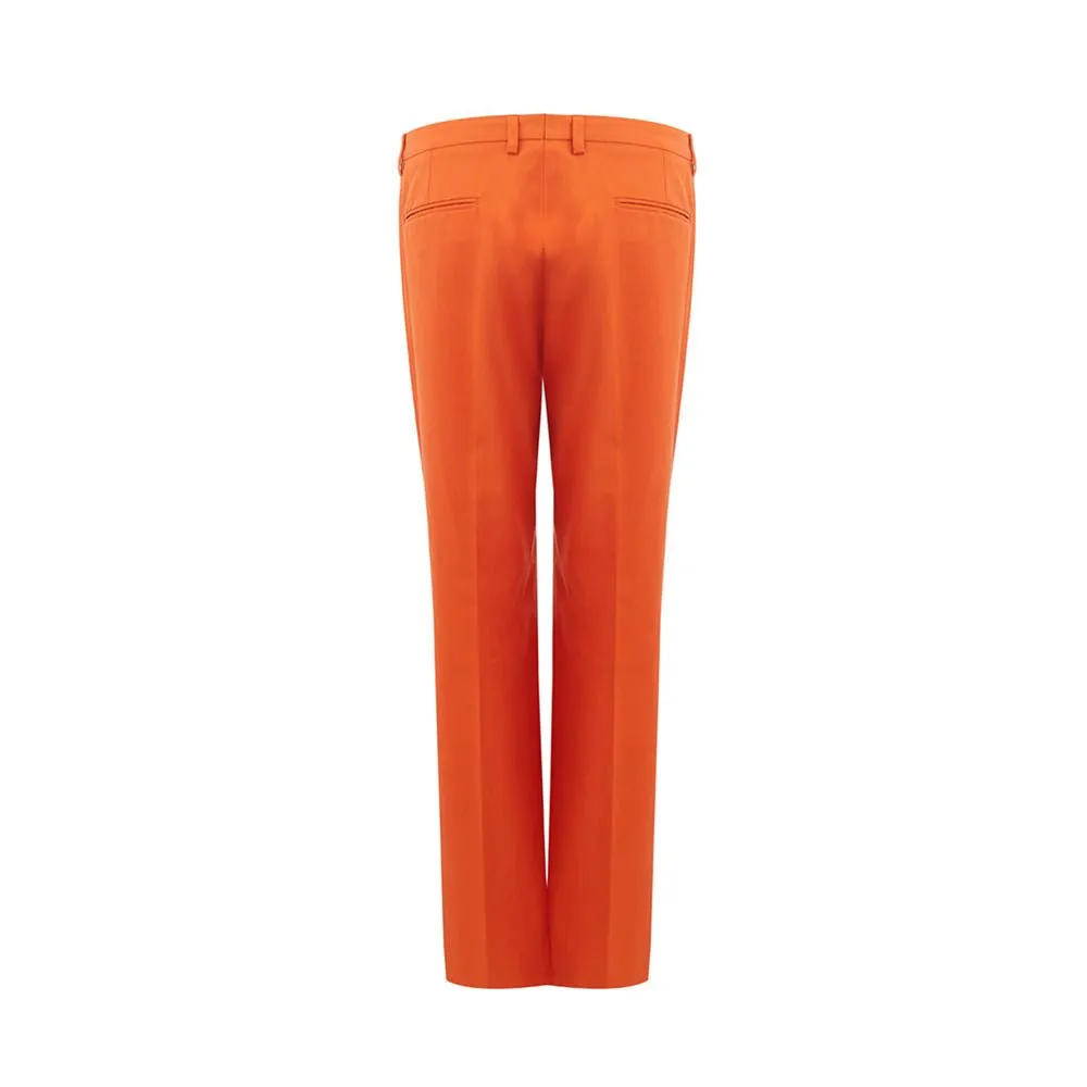 Elegant Cotton Orange Pants sold by Louxly product image thumbnail 2