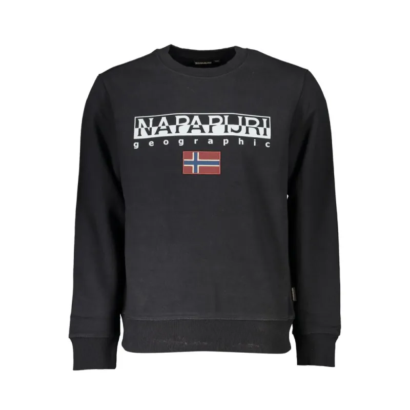 Black Cotton Men Sweater sold by Louxly