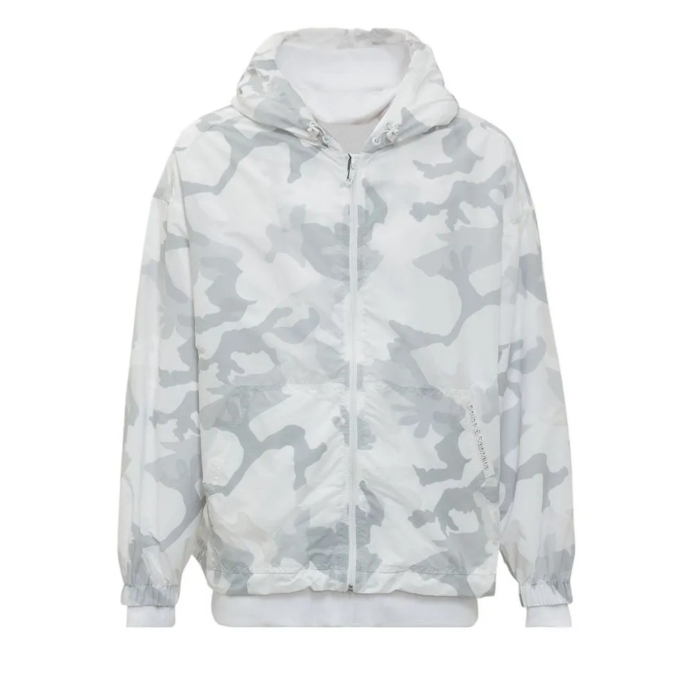 Camouflage Double Layer Hooded Jacket sold by Louxly