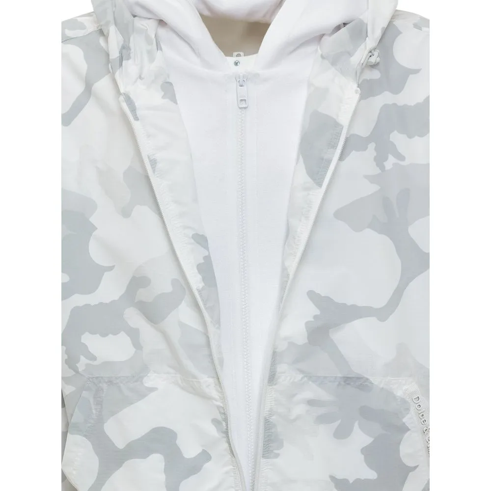 Camouflage Double Layer Hooded Jacket sold by Louxly product image thumbnail 3