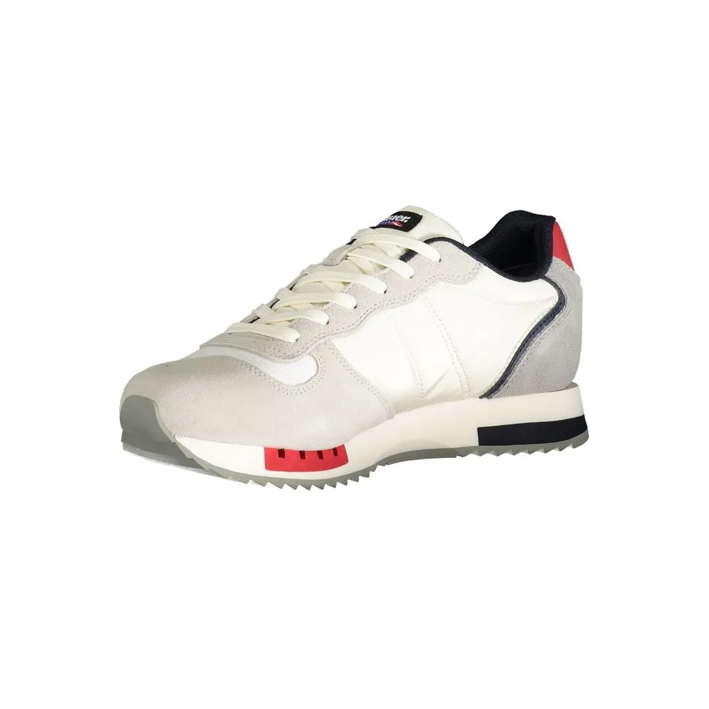 White Polyester Sneaker sold by Louxly product image thumbnail 3