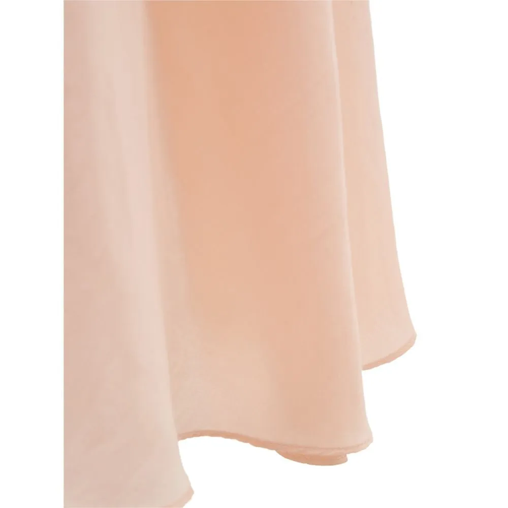 Silken Elegance Pink Dress sold by Louxly product image thumbnail 5
