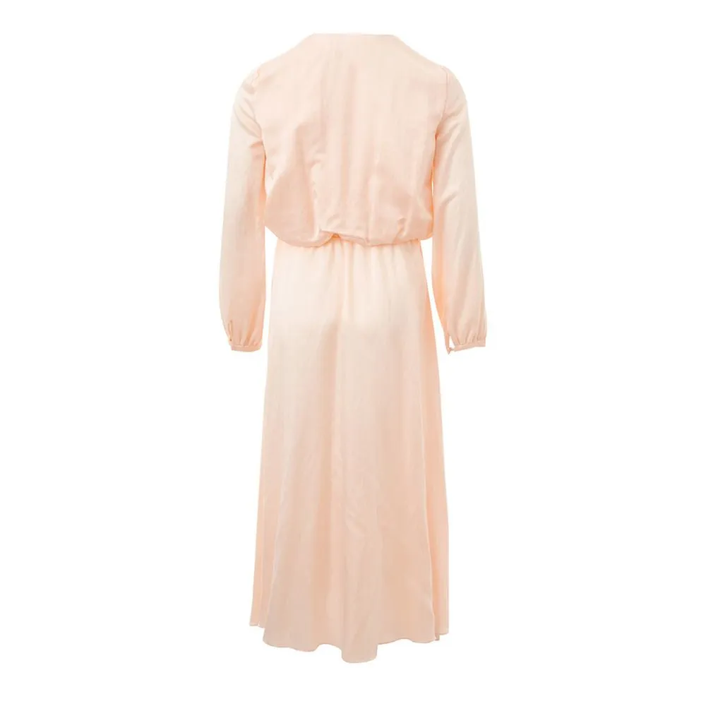 Silken Elegance Pink Dress sold by Louxly product image thumbnail 2