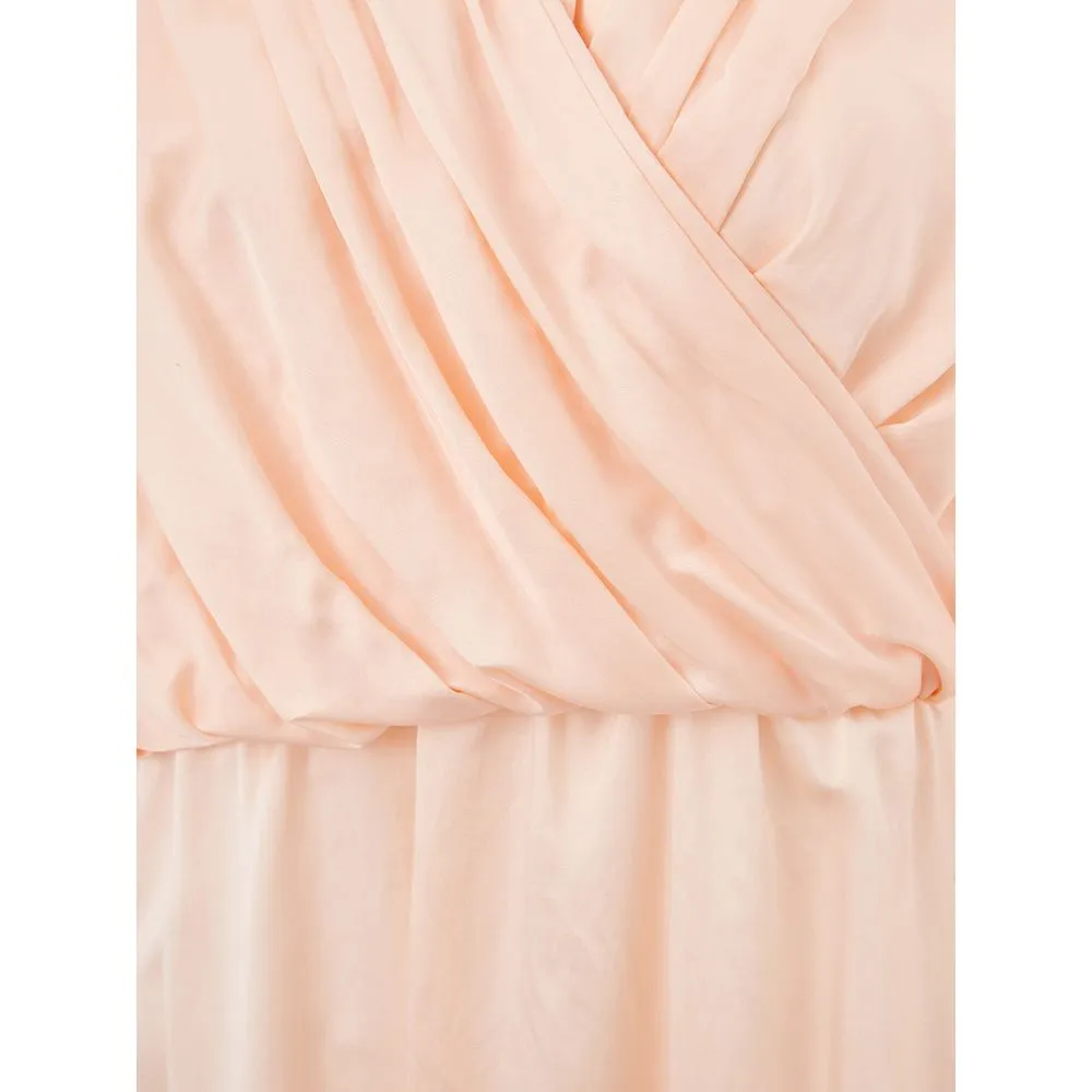 Silken Elegance Pink Dress sold by Louxly product image thumbnail 3