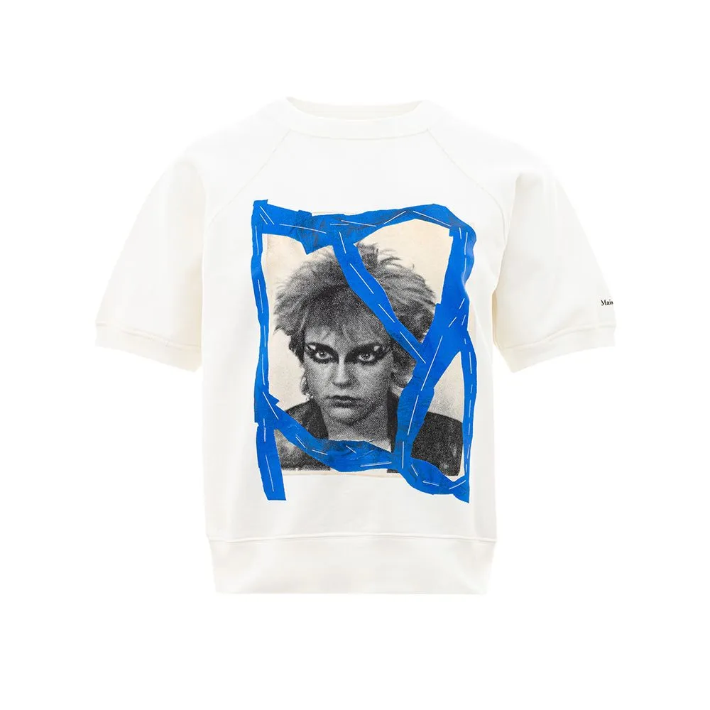 Chic White Cotton Top for Style Enthusiasts sold by Louxly