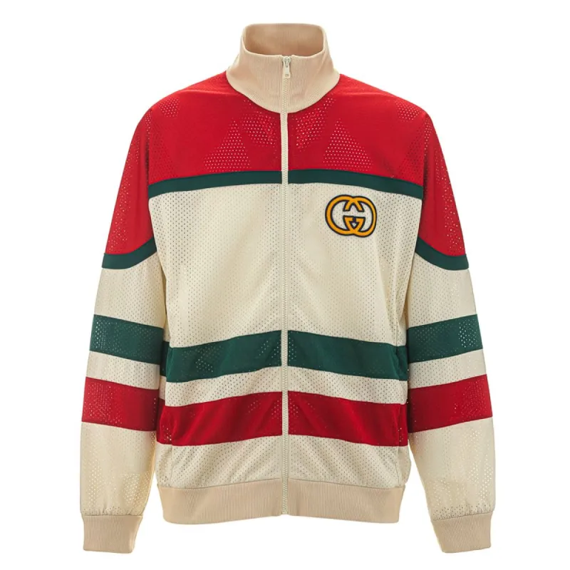 White Rete Jacket sold by Louxly