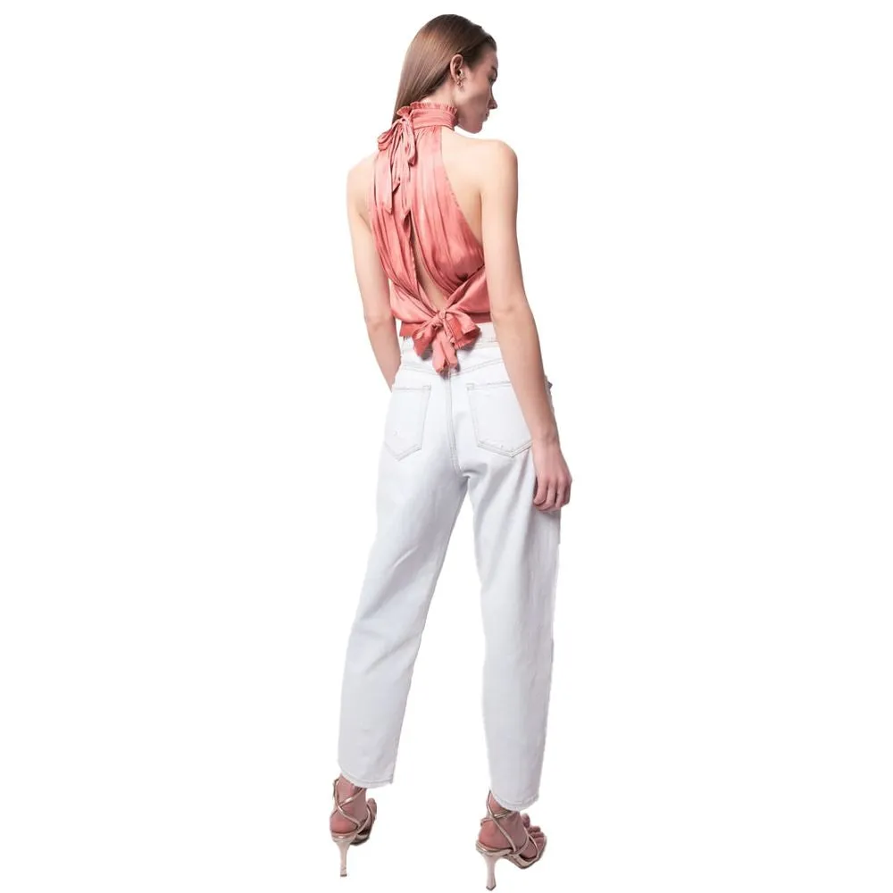 Pink Polyester Tops & T-Shirt sold by Louxly product image thumbnail 4