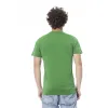 Green Cotton Men T-Shirt sold by Louxly