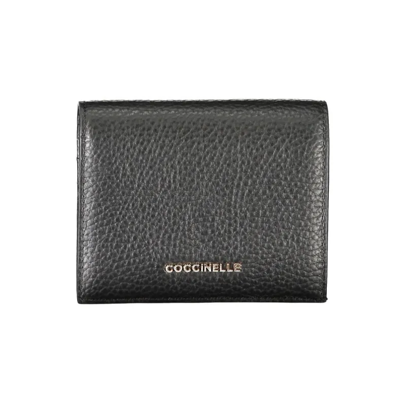 Black Leather Wallet sold by Louxly