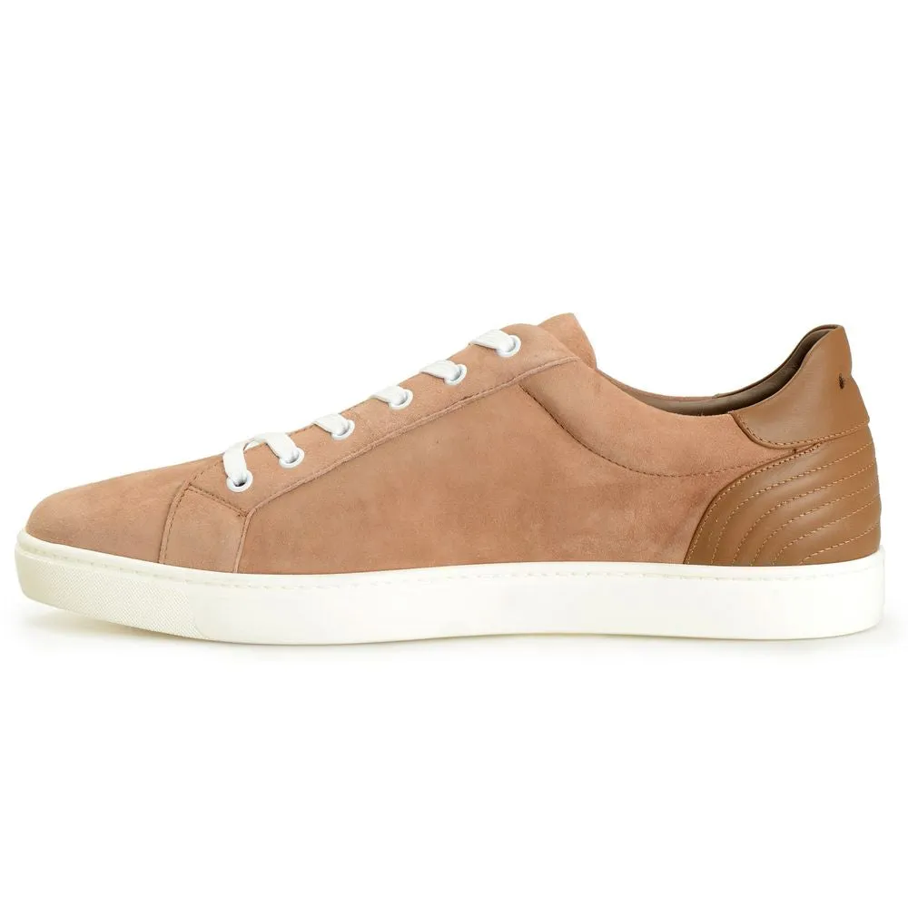 Brown Leather Di Camoscio Sneaker sold by Louxly product image thumbnail 2