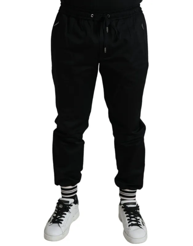 Sleek Skinny Cotton Jogger Pants sold by Louxly