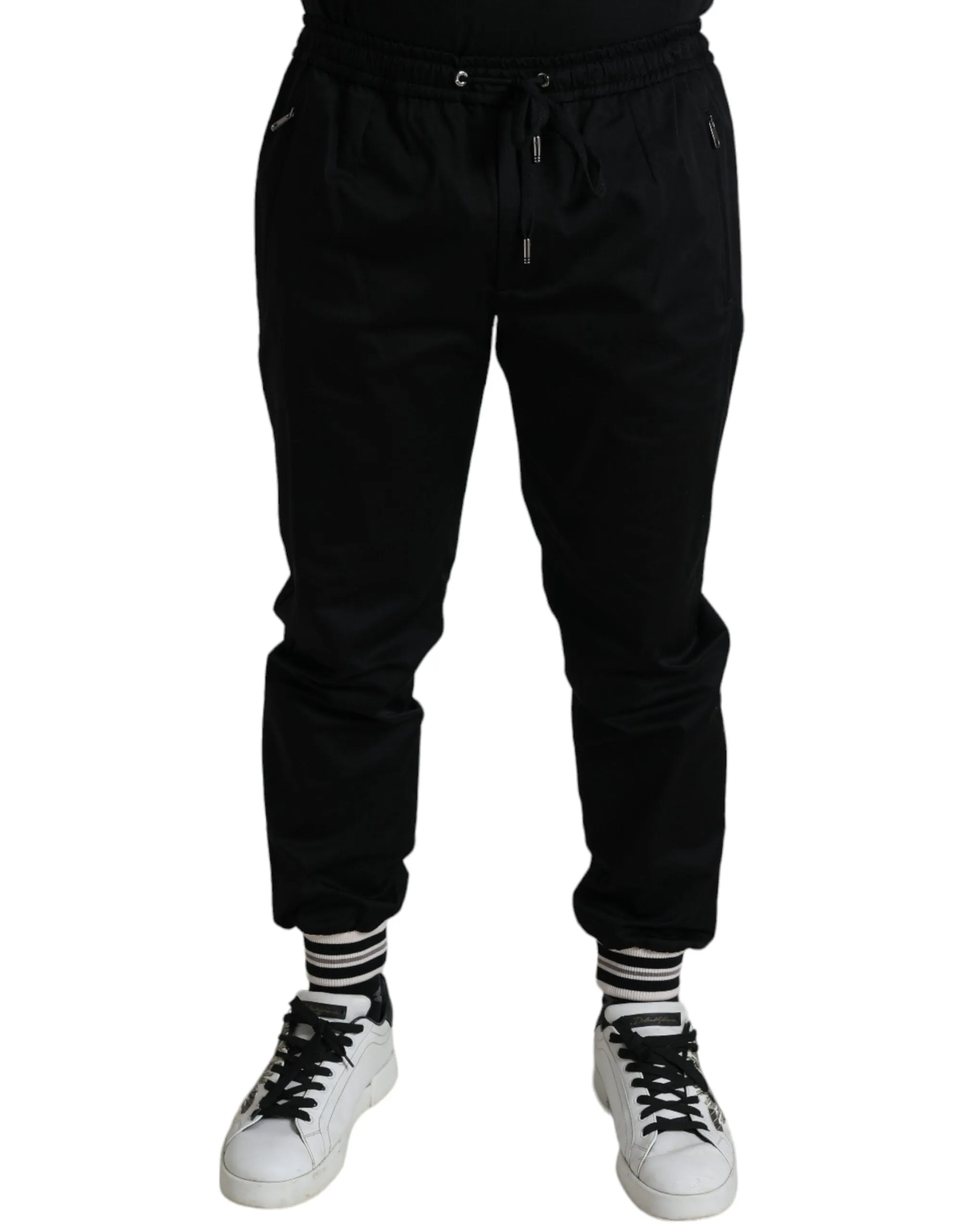 Sleek Skinny Cotton Jogger Pants sold by Louxly
