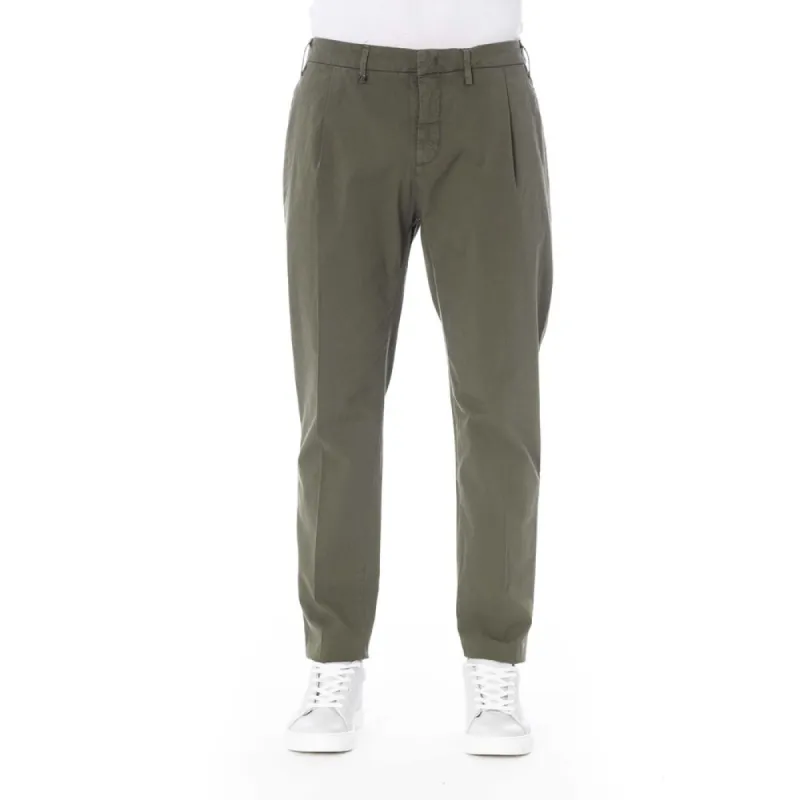 Green Cotton Jeans & Pant sold by Louxly