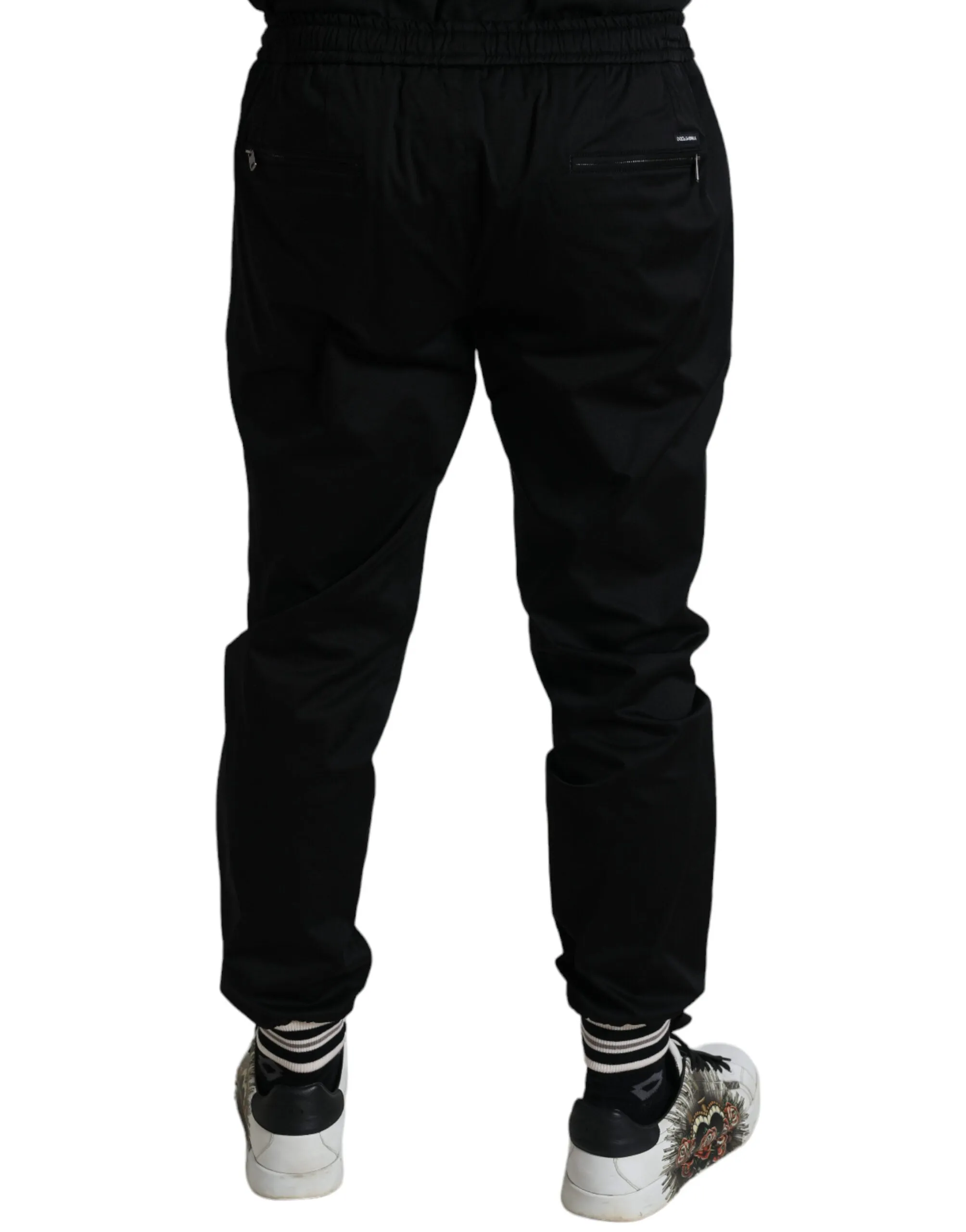 Sleek Skinny Cotton Jogger Pants sold by Louxly product image thumbnail 2
