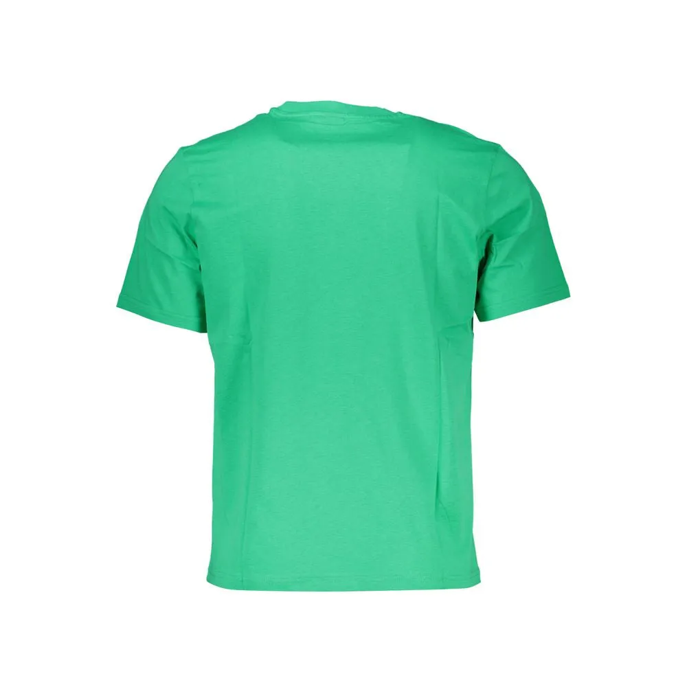 Green Cotton T-Shirt sold by Louxly product image thumbnail 2