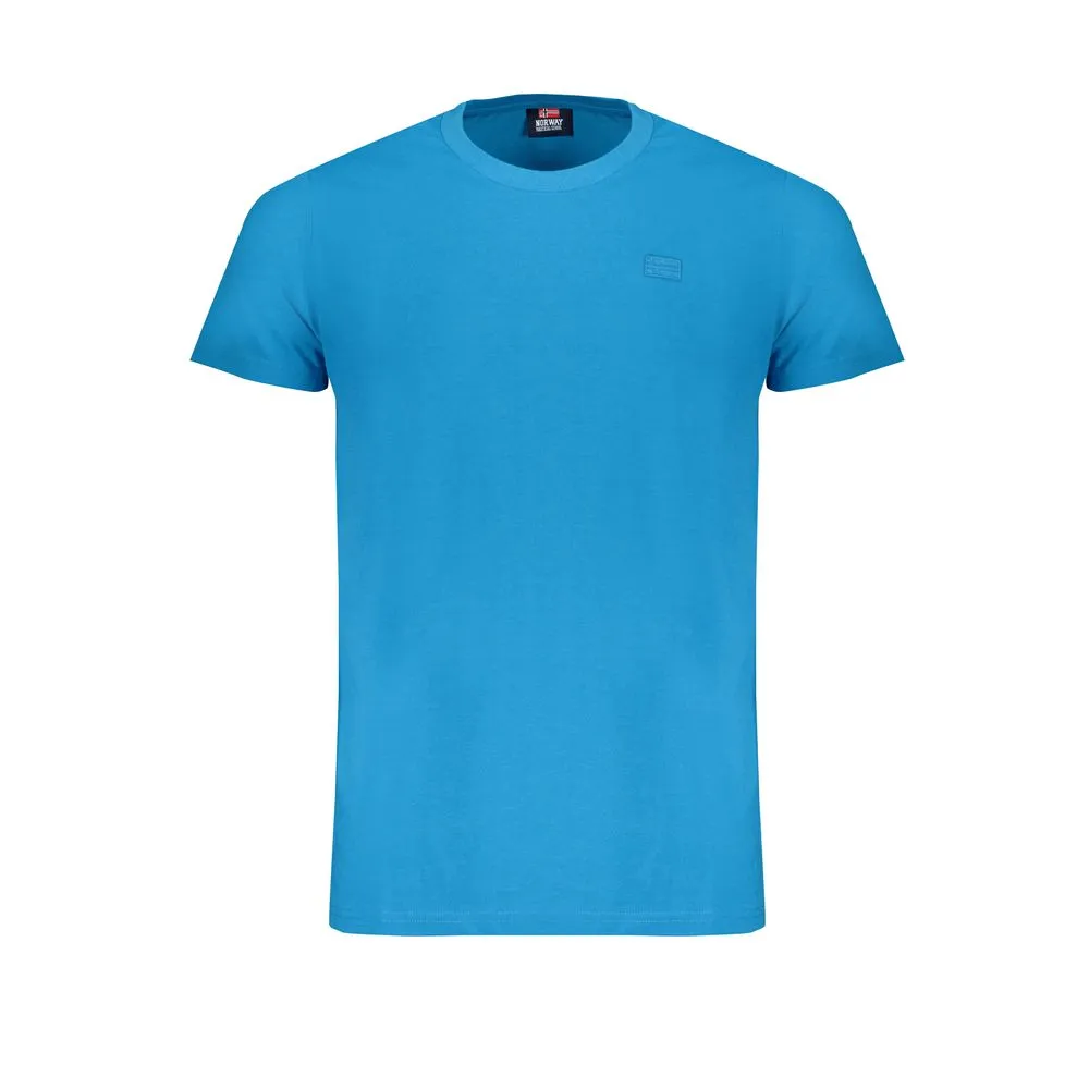 Blue Cotton T-Shirt sold by Louxly