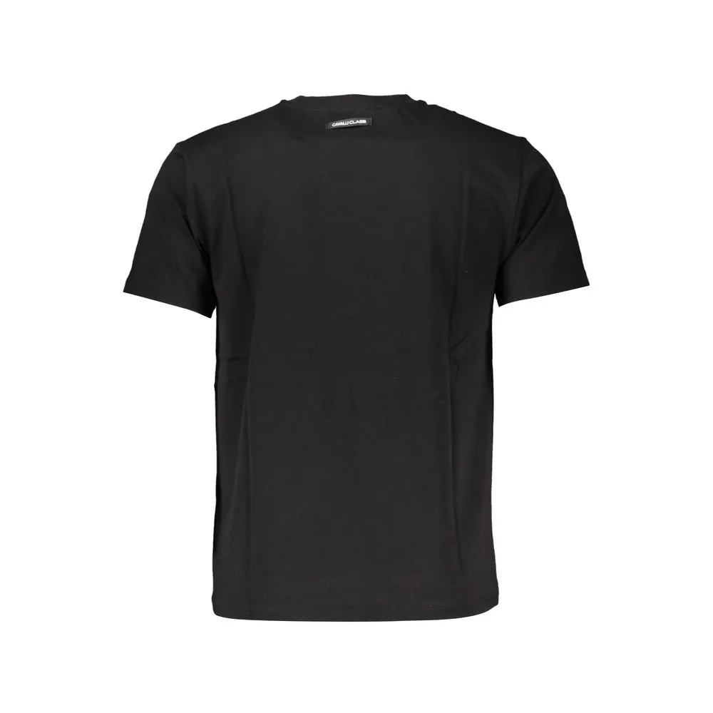 Black Cotton Men T-Shirt sold by Louxly product image thumbnail 2