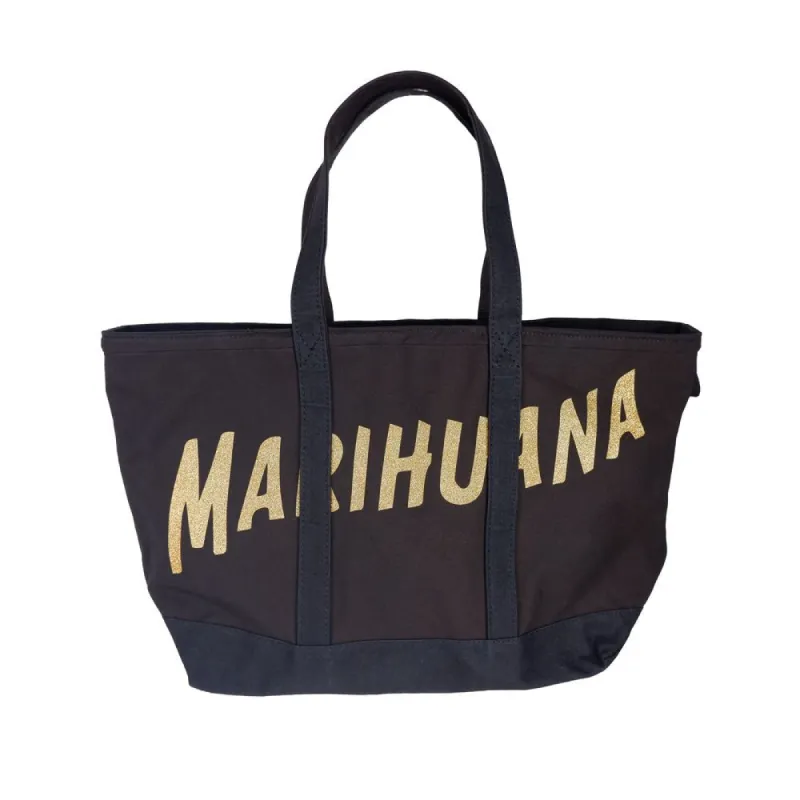 Chic Black Cotton Shoulder Bag sold by Louxly