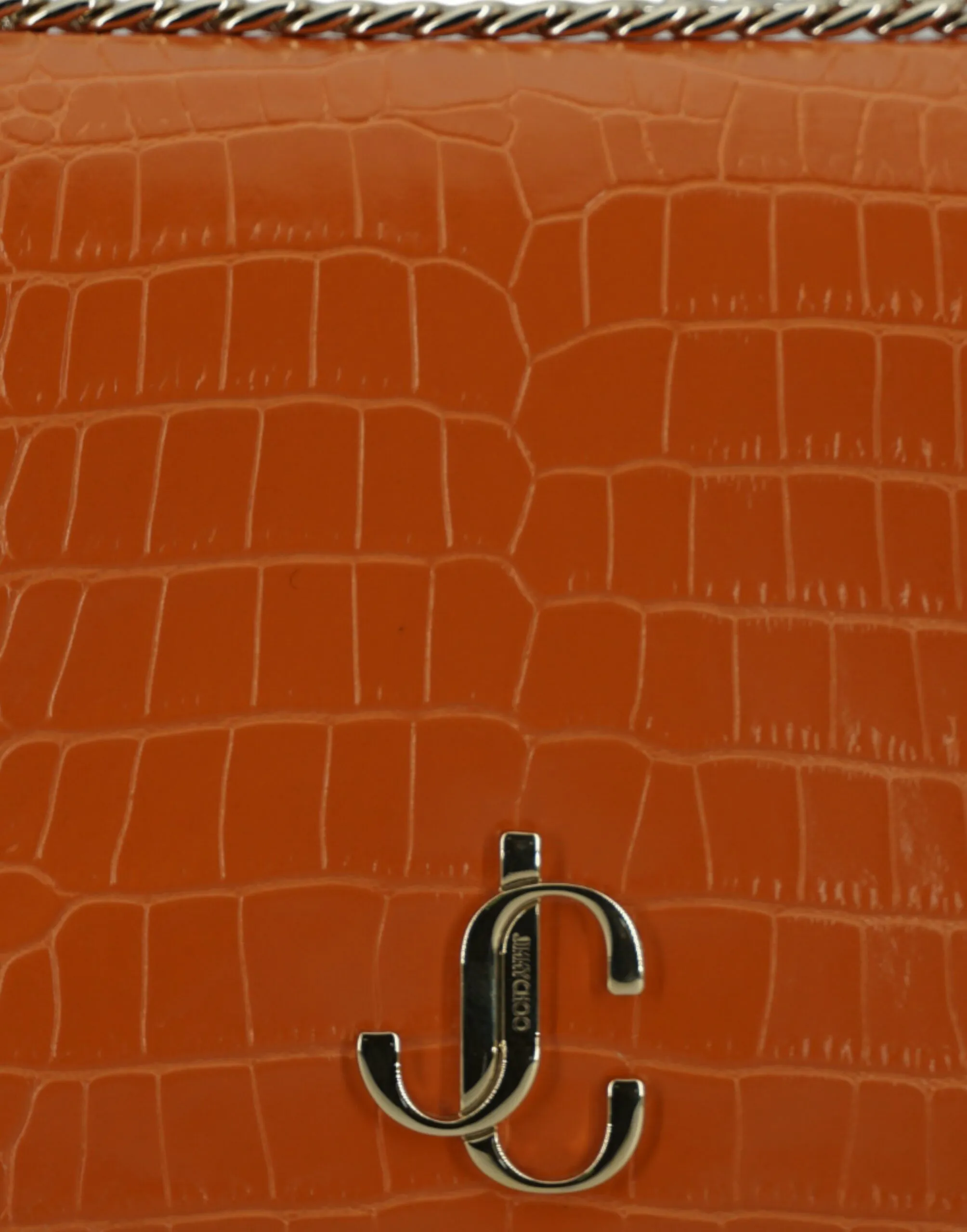 Amber Orange Leather Shoulder Bag sold by Louxly product image thumbnail 4
