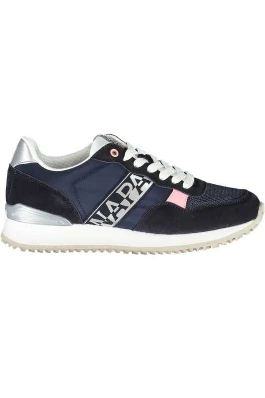 Blue Polyester Women Sneaker sold by Louxly