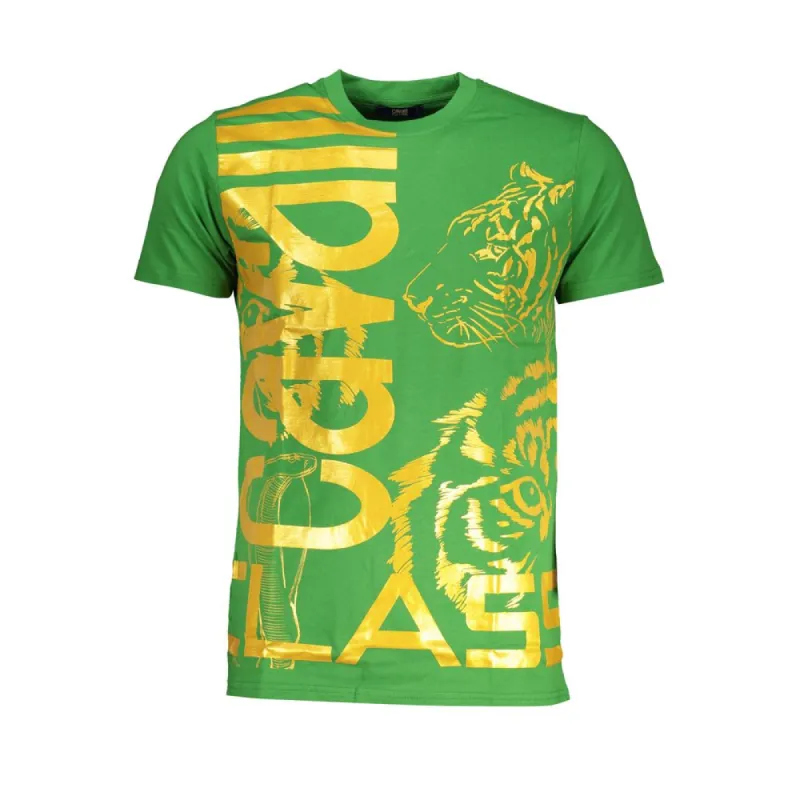 Green Cotton T-Shirt sold by Louxly