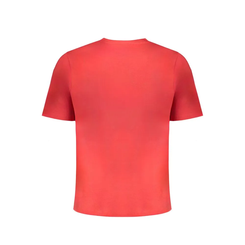 Red Cotton T-Shirt sold by Louxly product image thumbnail 2