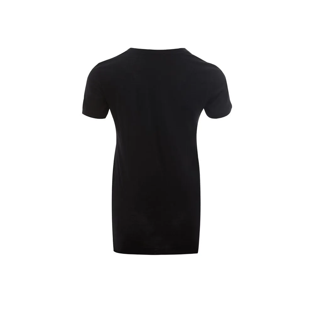 Black Cotton Tops & T-Shirt sold by Louxly product image thumbnail 2
