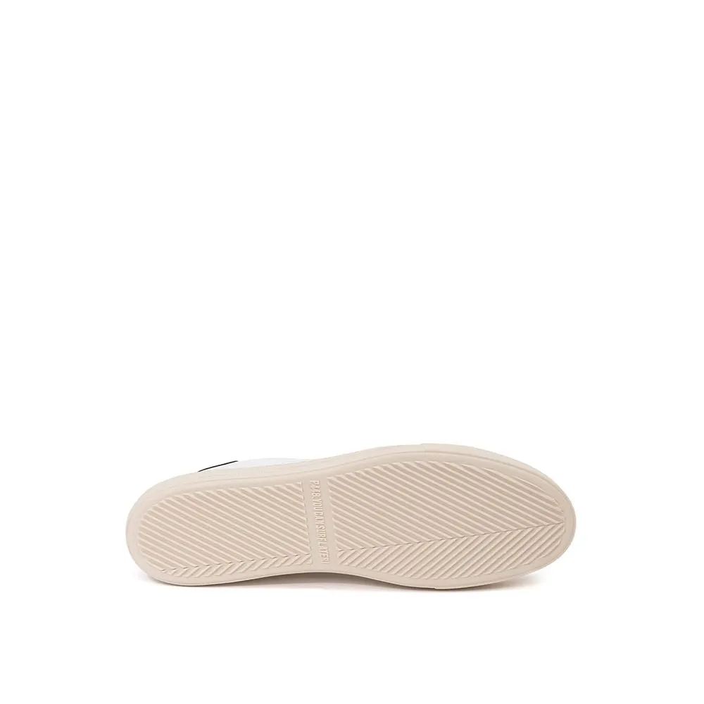 Elevate Your Sneaker Game with All-White Italian Leather Kicks sold by Louxly product image thumbnail 3