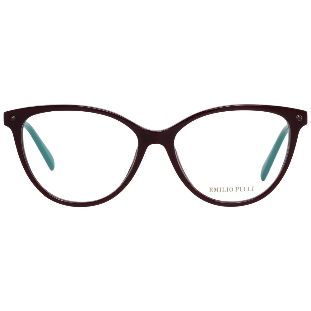 Burgundy Women Optical Frames sold by Louxly product image thumbnail 2