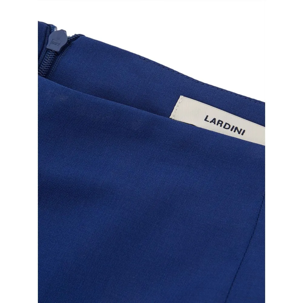 Elegant Blue Wool Skirt for Sophisticated Style sold by Louxly product image thumbnail 5
