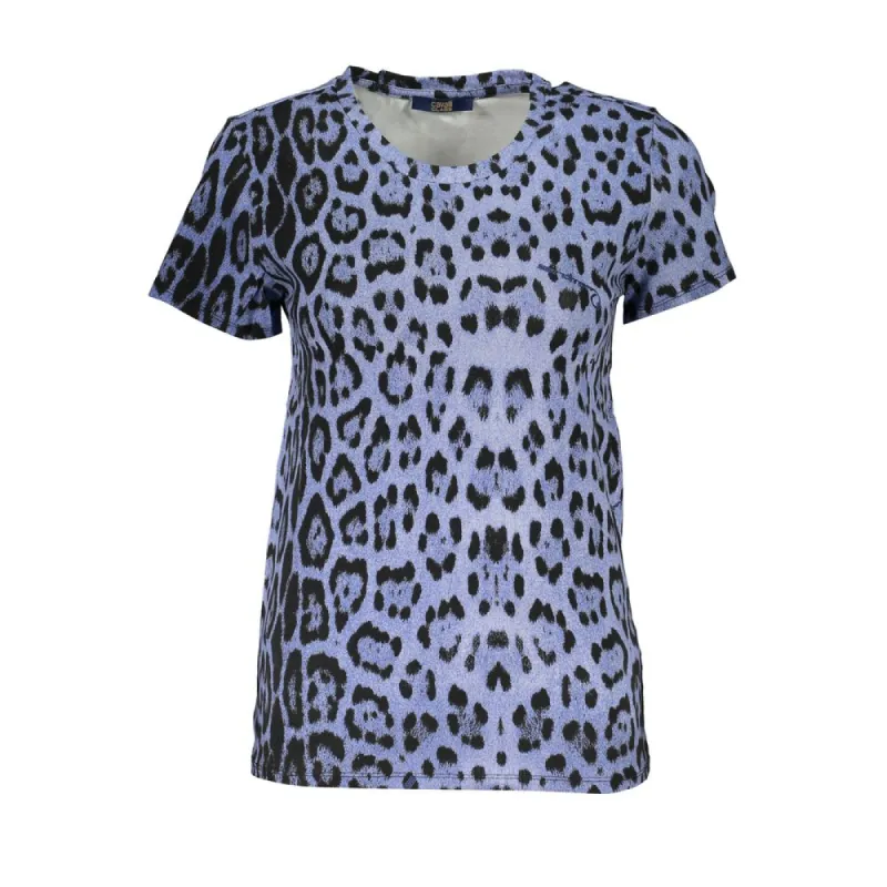 Light Blue Cotton Tops & T-Shirt sold by Louxly