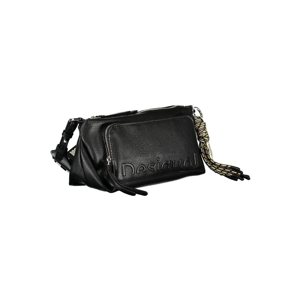 Black Polyethylene Handbag sold by Louxly product image thumbnail 3