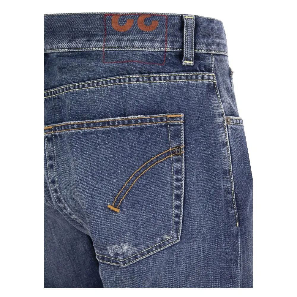 Distressed Blue Cotton Mius Jeans sold by Louxly product image thumbnail 4