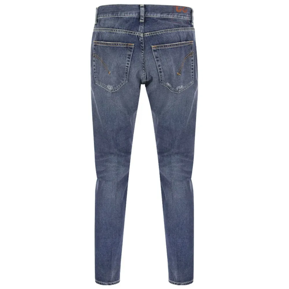 Distressed Blue Cotton Mius Jeans sold by Louxly product image thumbnail 2